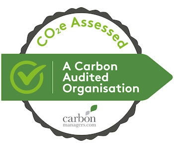 Carbon audited logo