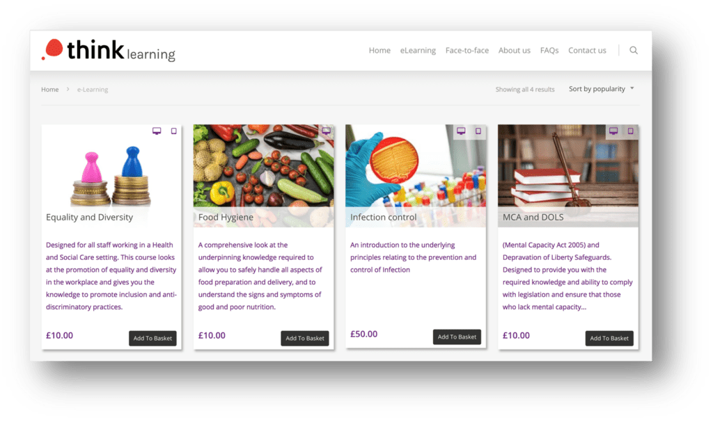 ecommerce learning platform