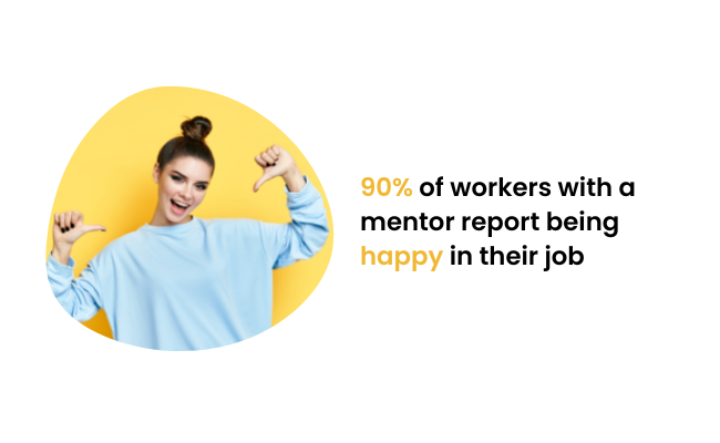 mentoring statistic impact on job satisfaction